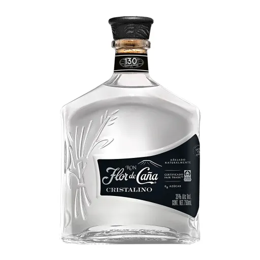 Ron FLOR DE CAÑA Cristalino Botella 750ml